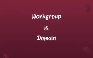 Workgroup vs. Domain