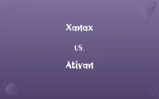 Xanax vs. Ativan