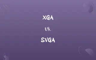 XGA vs. SVGA