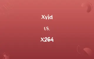 Xvid vs. X264