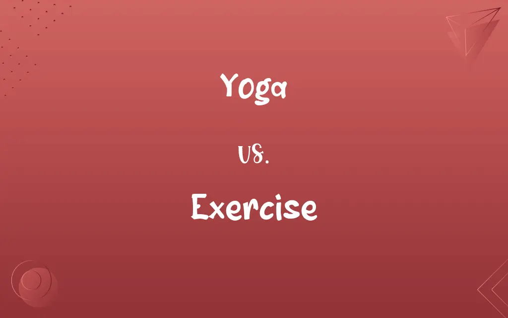 Yoga vs. Exercise