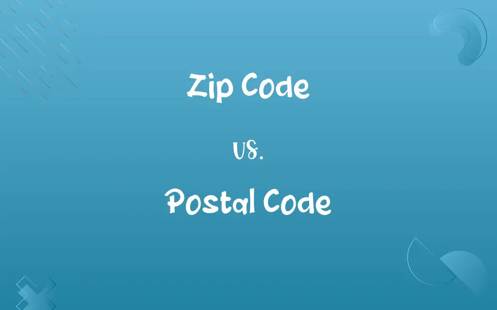 Zip Code vs. Postal Code