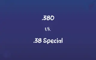 .380 vs. .38 Special