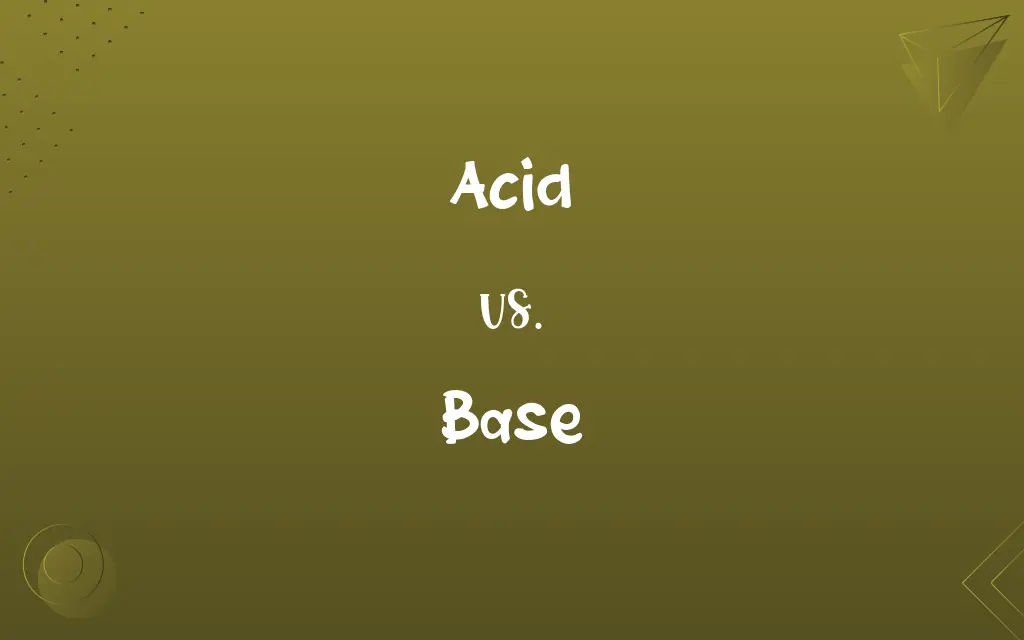 Acid vs. Base