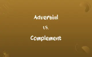 Adverbial vs. Complement