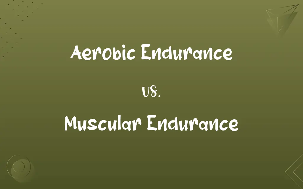 Aerobic Endurance vs. Muscular Endurance
