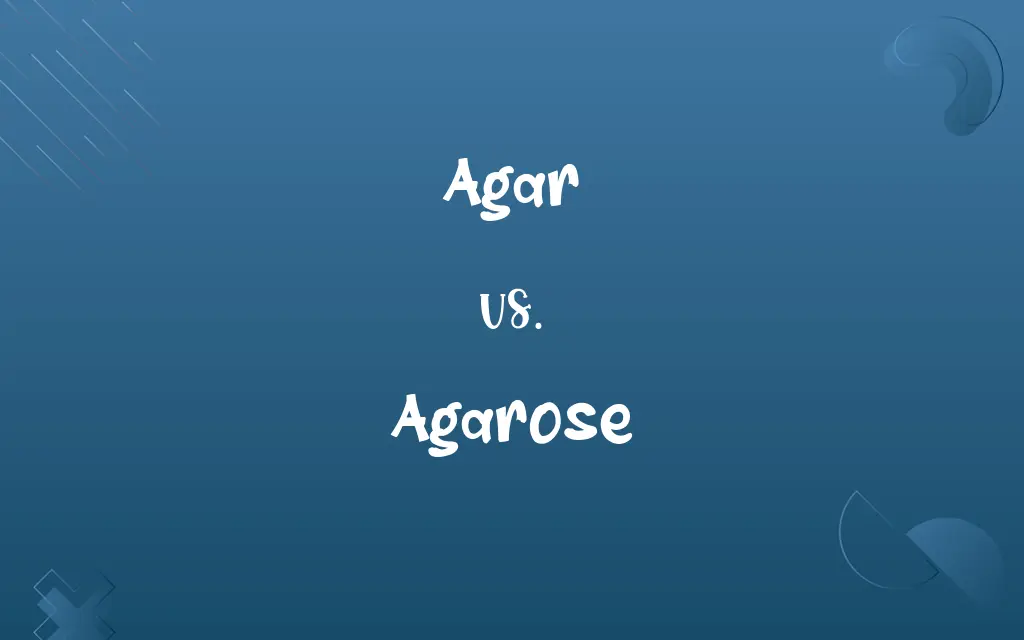 Agar vs. Agarose
