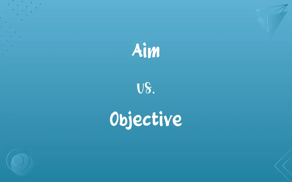 Aim vs. Objective