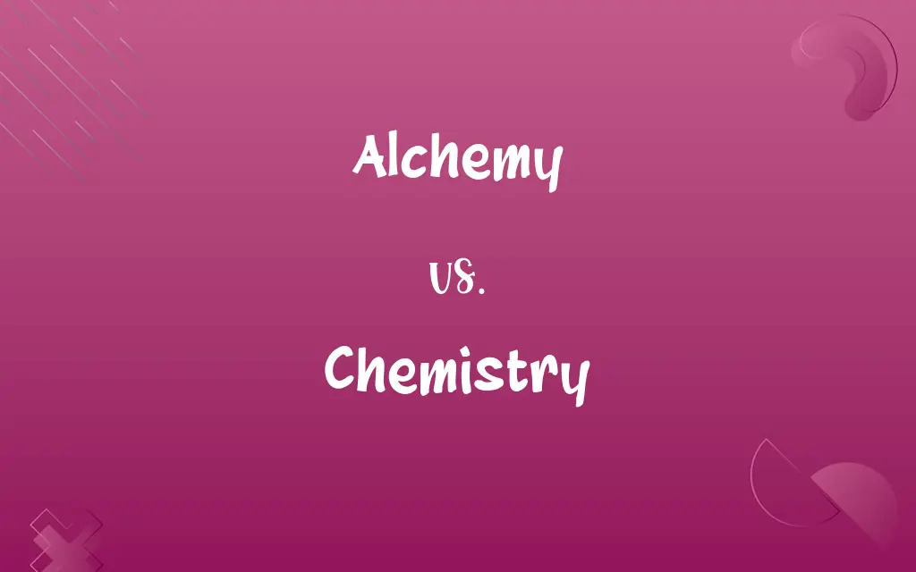 Alchemy vs. Chemistry