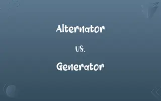Alternator vs. Generator