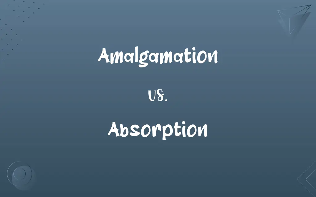 Amalgamation vs. Absorption
