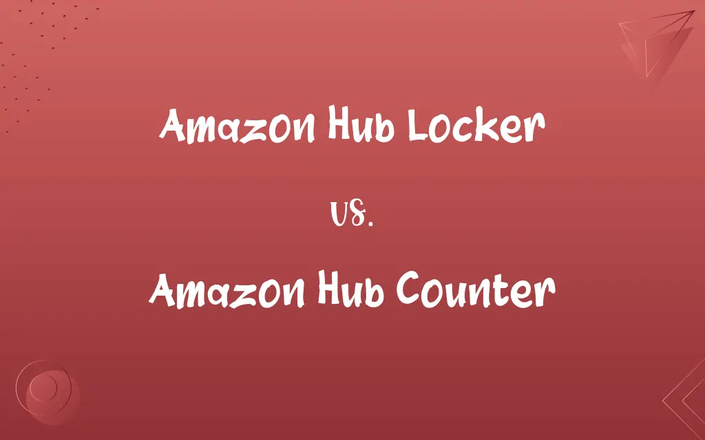 Amazon Hub Locker vs. Amazon Hub Counter
