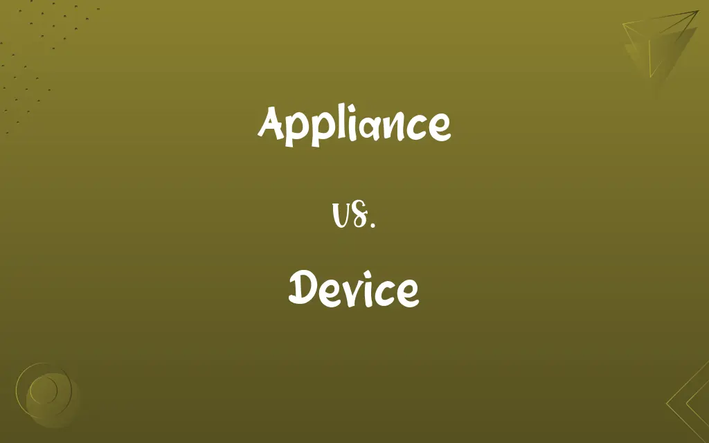 Appliance vs. Device
