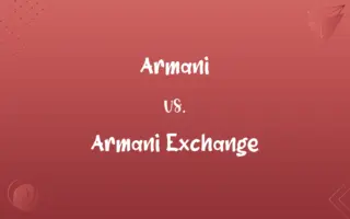 Armani vs. Armani Exchange