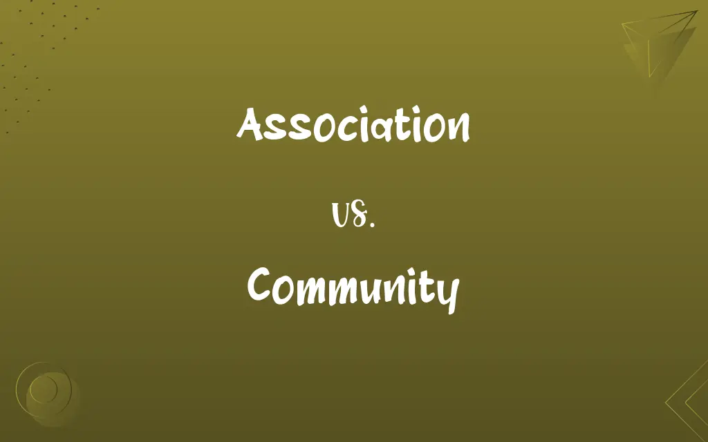 Association vs. Community
