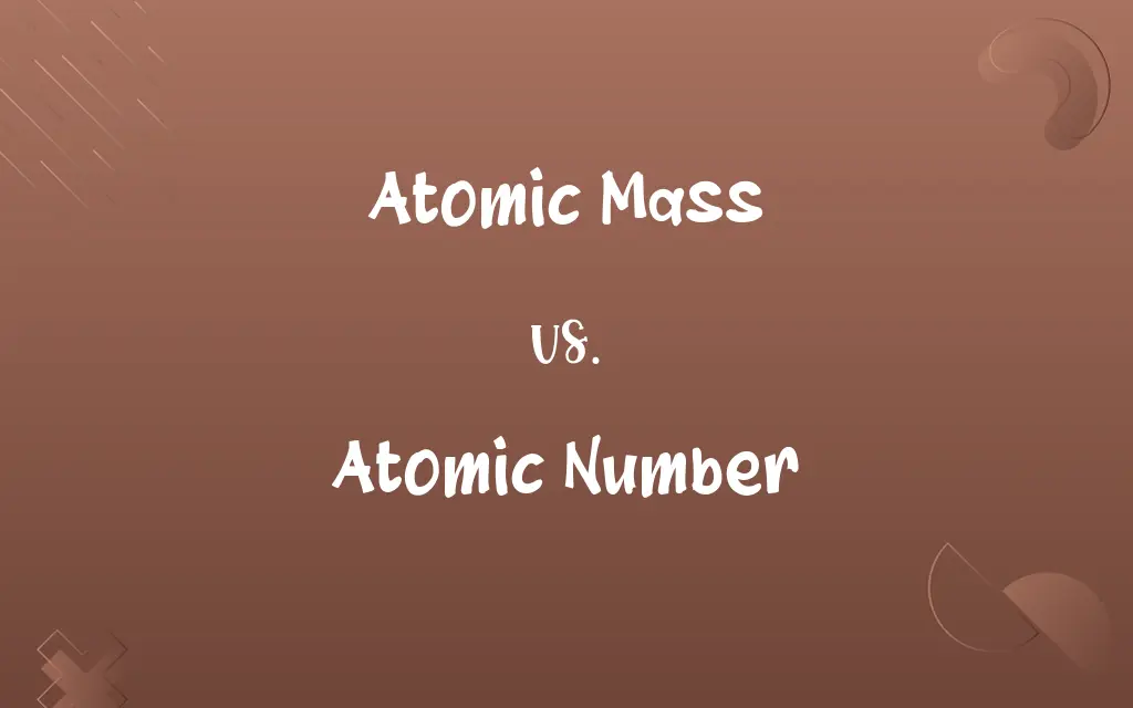 Atomic Mass vs. Atomic Number