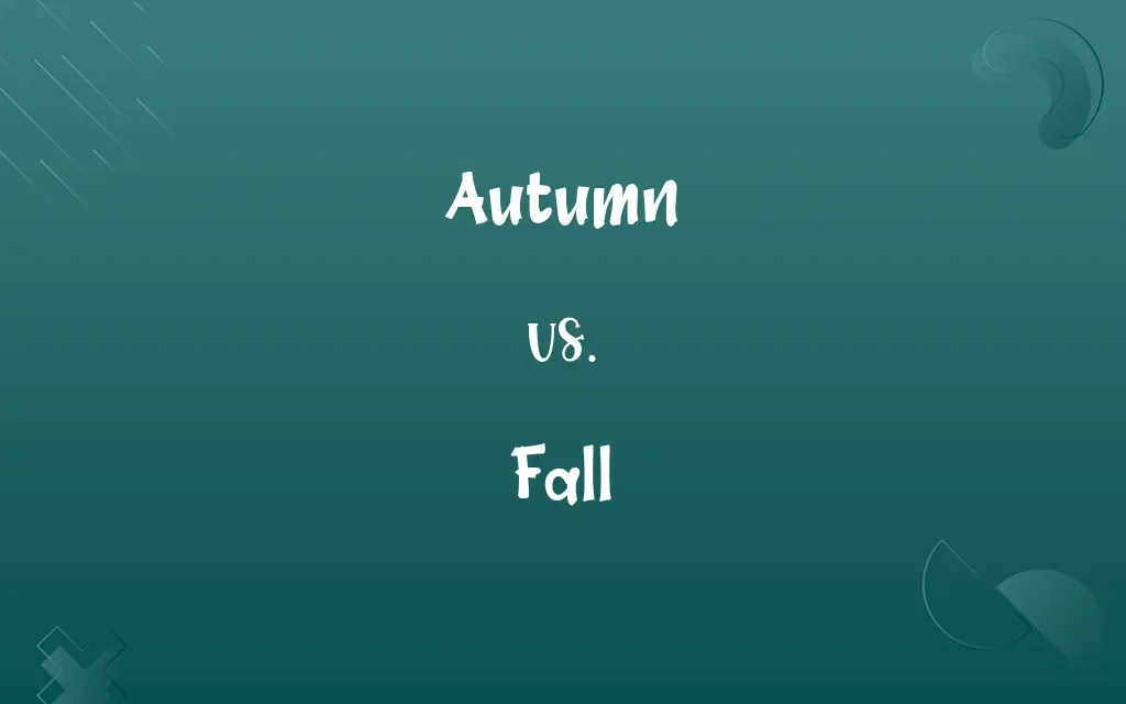 Autumn vs. Fall