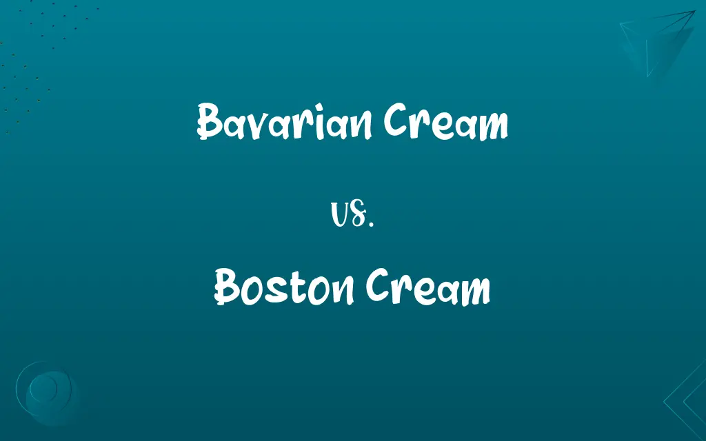 Bavarian Cream vs. Boston Cream