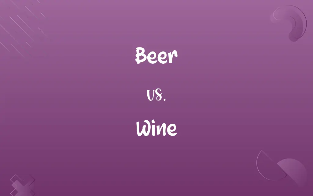 Beer vs. Wine