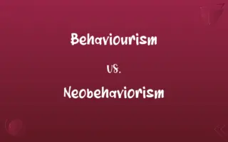 Behaviourism vs. Neobehaviorism
