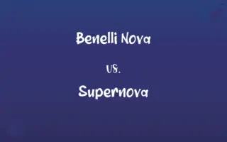 Benelli Nova vs. Supernova
