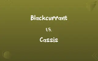 Blackcurrant vs. Cassis