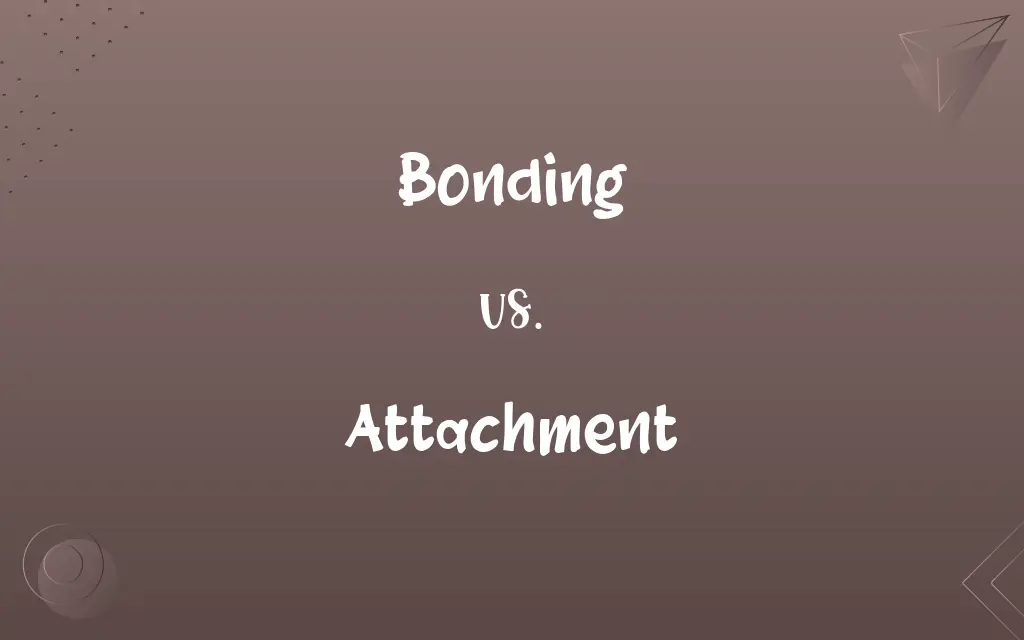 Bonding vs. Attachment
