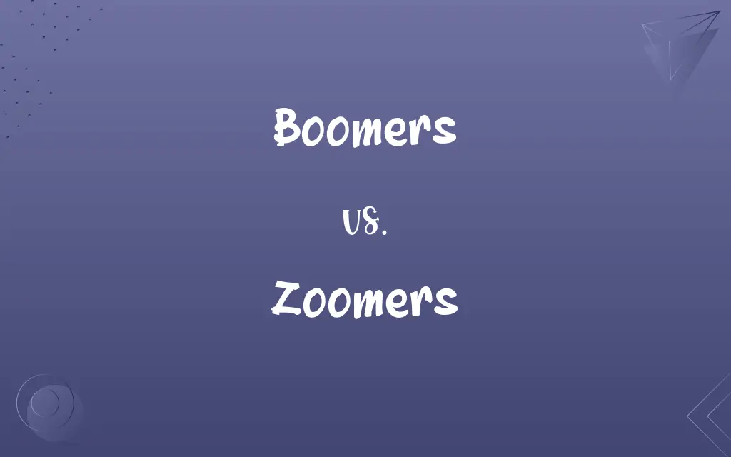 Boomers vs. Zoomers