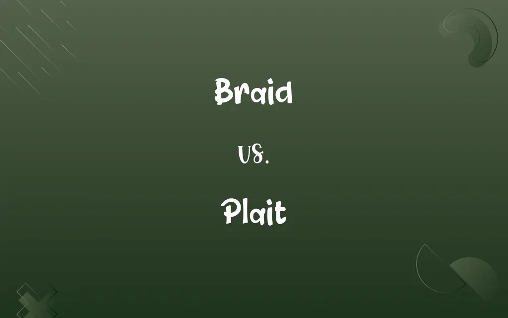 Braid vs. Plait