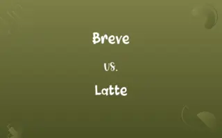 Breve vs. Latte