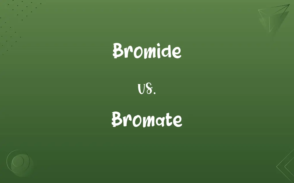 Bromide vs. Bromate