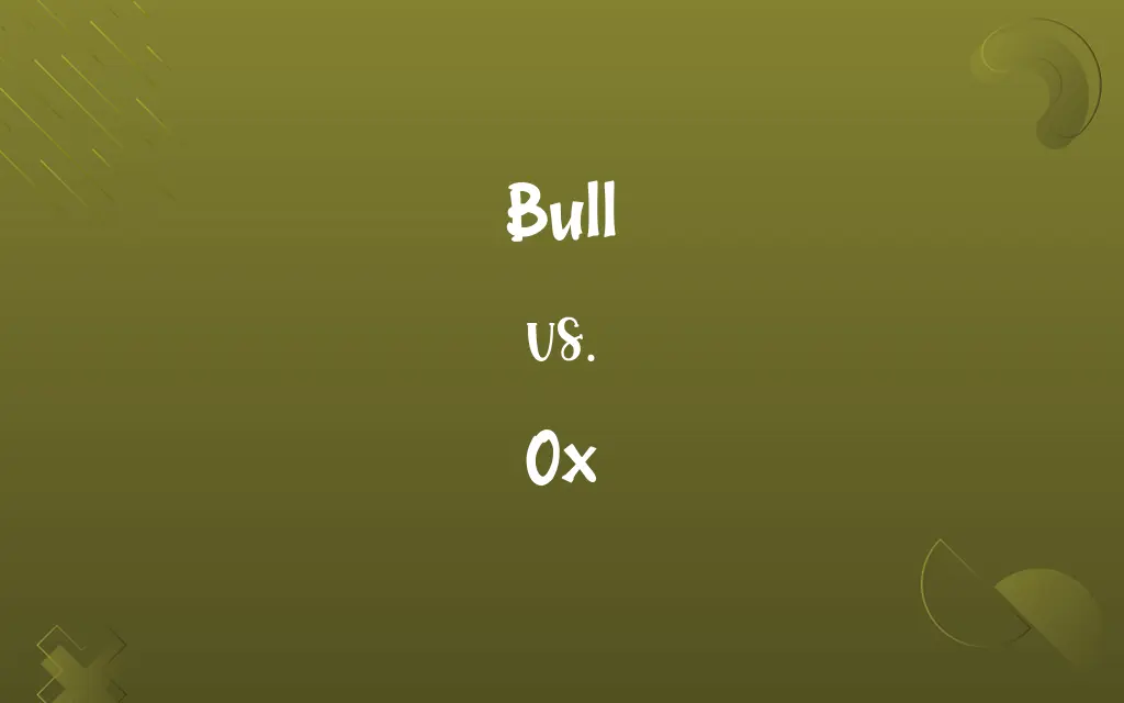 Bull vs. Ox