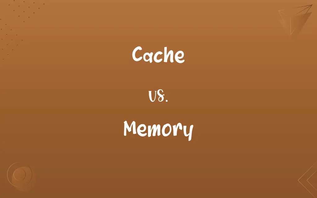 Cache vs. Memory