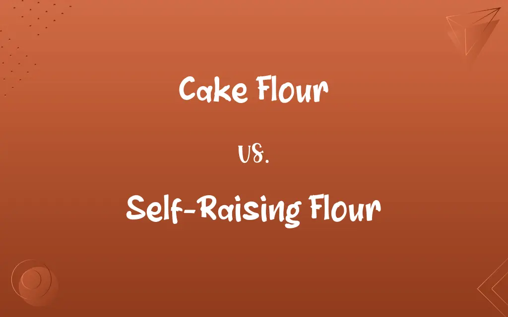 Cake Flour vs. Self-Raising Flour