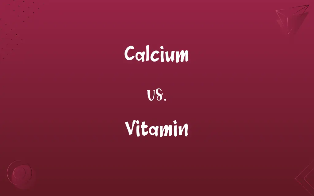 Calcium vs. Vitamin