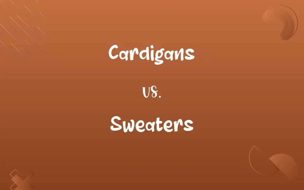 Cardigans vs. Sweaters