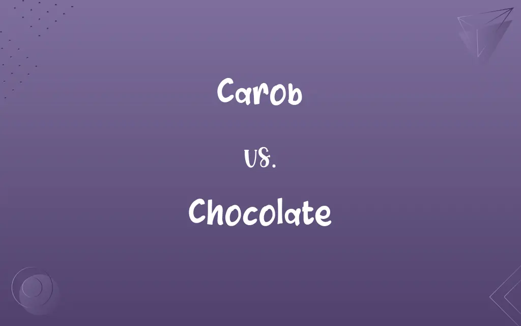 Carob vs. Chocolate