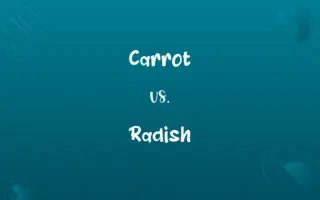 Carrot vs. Radish