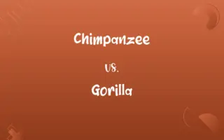 Chimpanzee vs. Gorilla