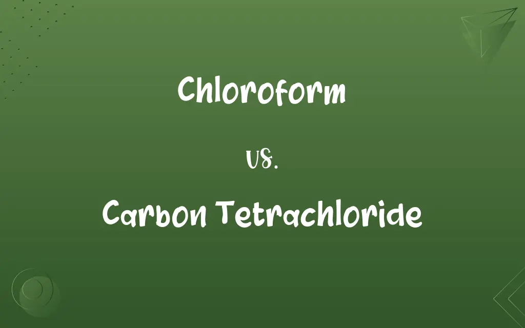 Chloroform vs. Carbon Tetrachloride