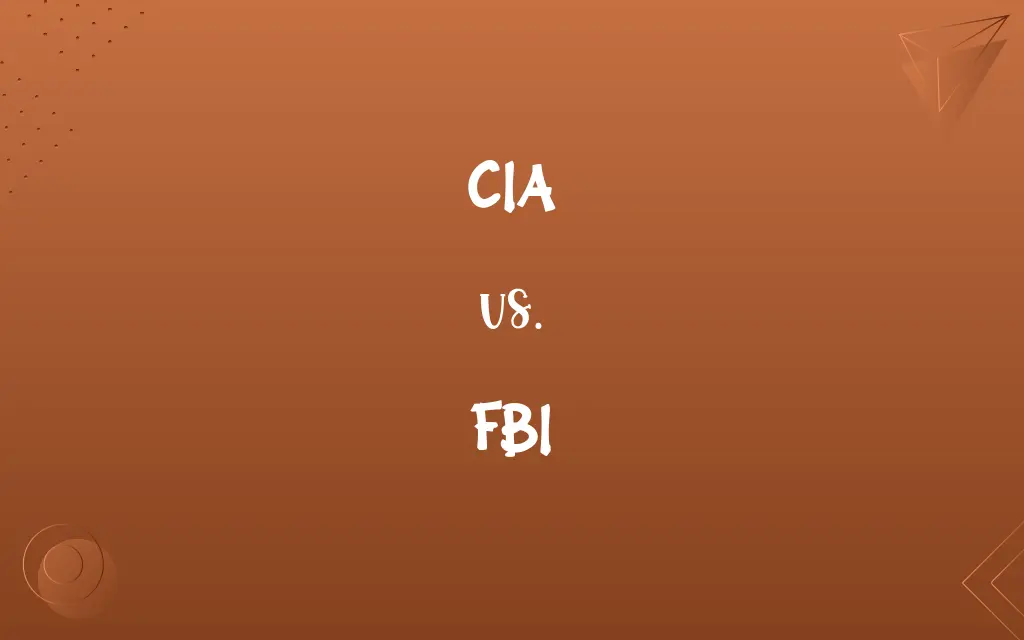 CIA vs. FBI