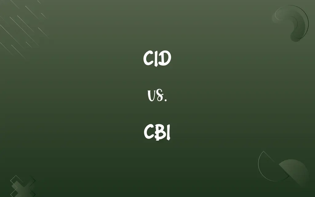 CID vs. CBI