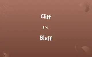 Cliff vs. Bluff