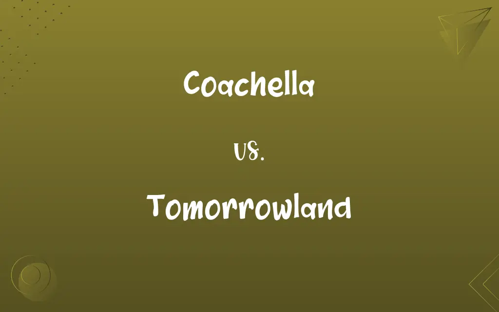 Coachella vs. Tomorrowland