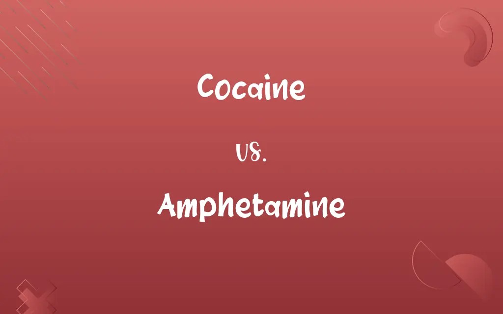 Cocaine vs. Amphetamine
