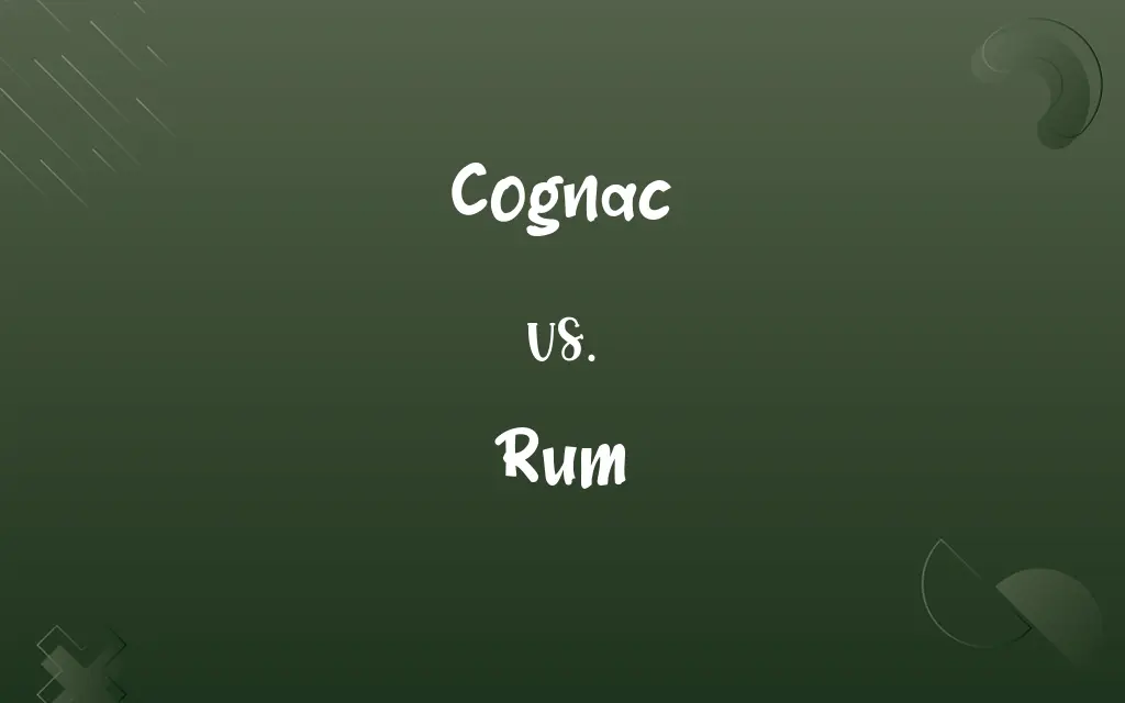 Cognac vs. Rum