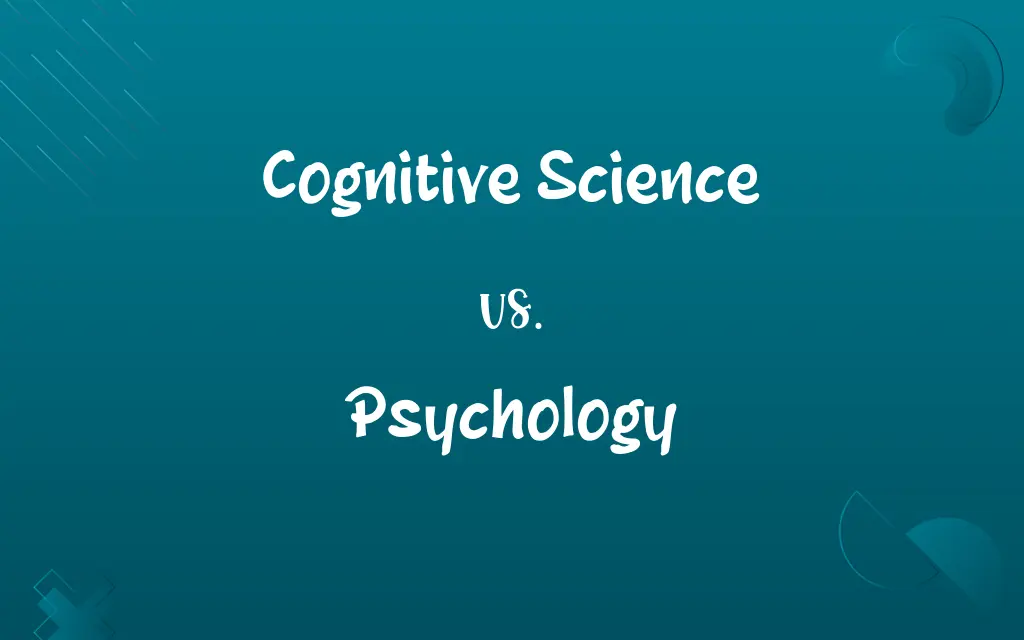 Cognitive Science vs. Psychology