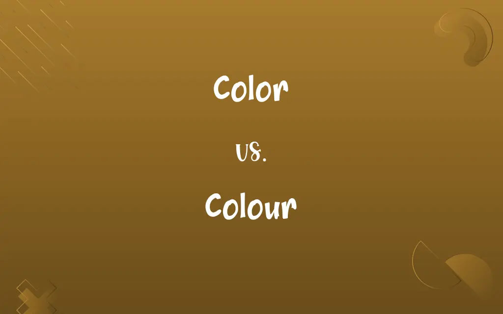 Color vs. Colour