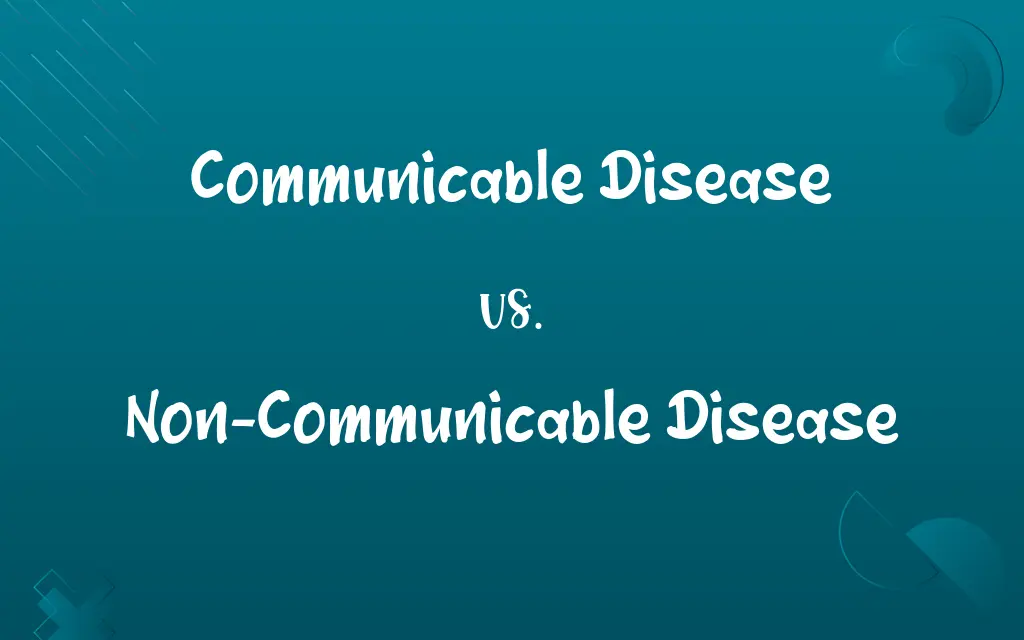 Communicable Disease vs. Non-Communicable Disease