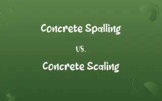 Concrete Spalling vs. Concrete Scaling